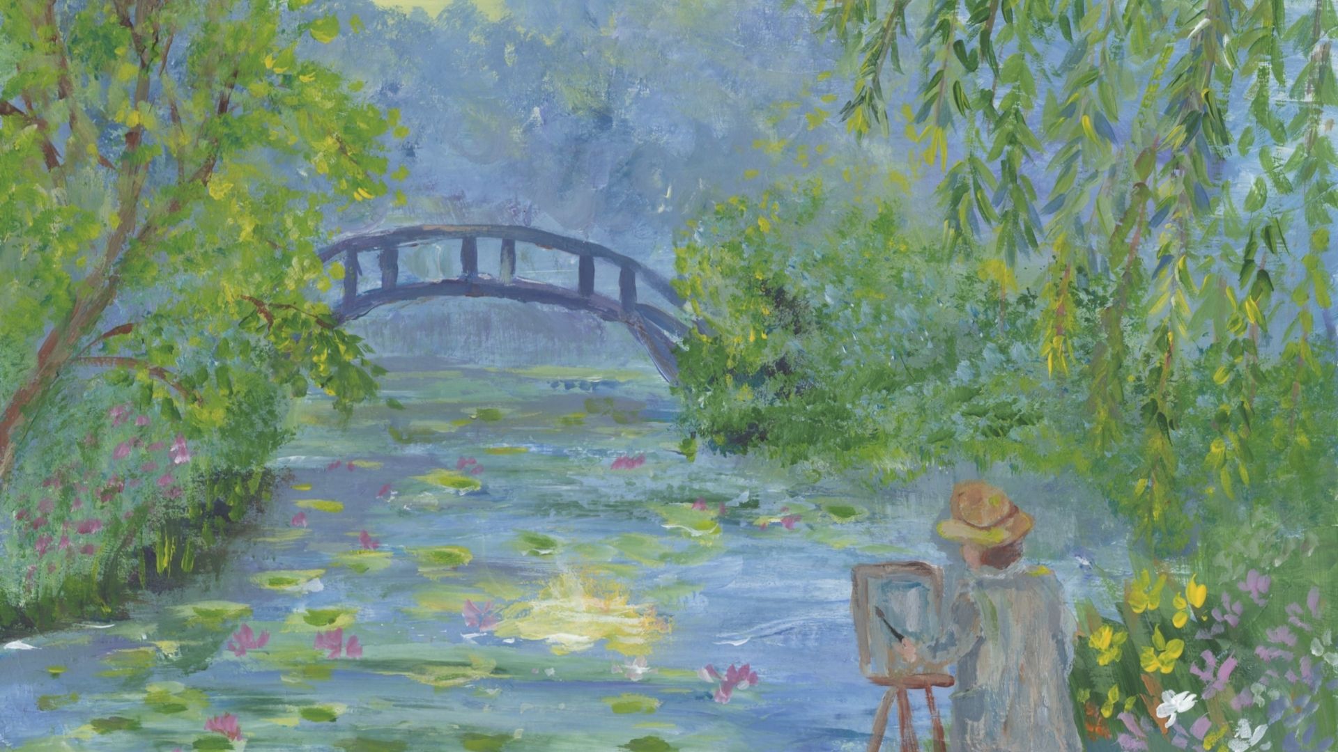 Monet Water Garden Jigsaw Puzzle